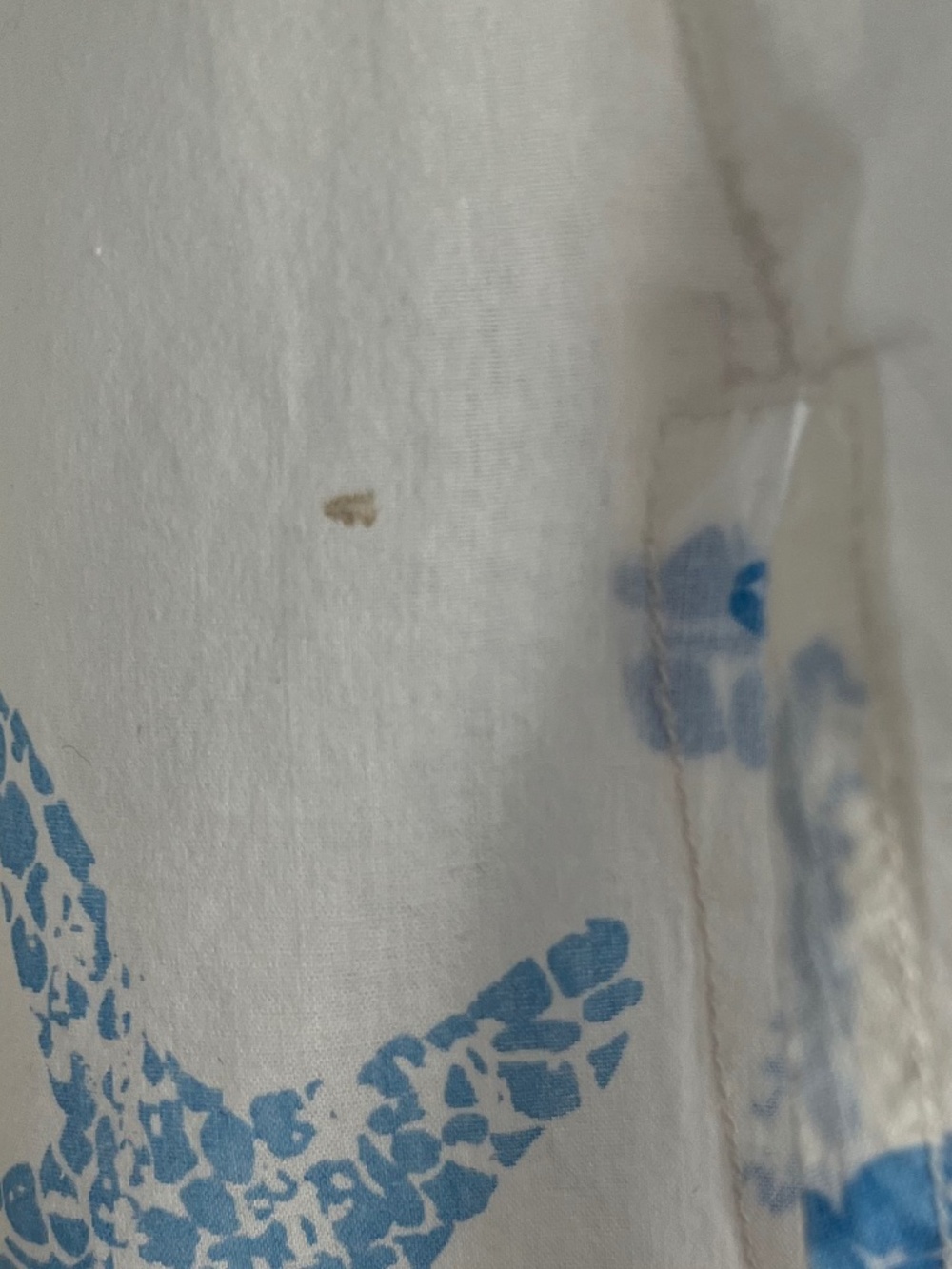 Barbara Gerwit Starfish Turquoise and White Tunic Beach Coverup Size Medium - Picture 8 of 8